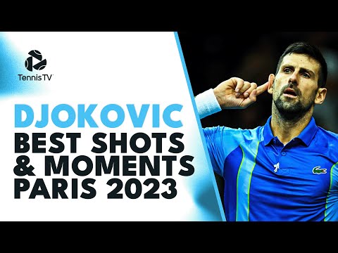 Novak Djokovic's Best Shots & Moments | Paris 2023