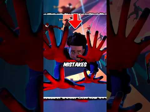 Did You Catch These Mistakes In Spider Verse Movies
