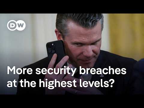 German magazines finds phone numbers, emails and passwords of top US officials online | DW News