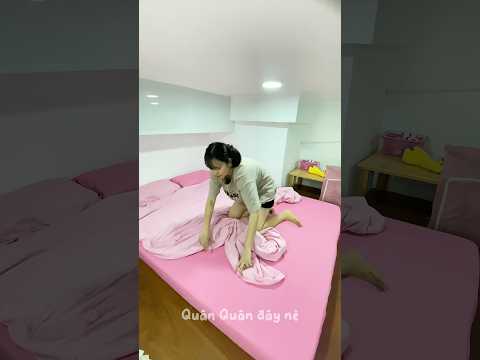 Decor drap nệm xinh cùng tui | Quân Quân đây nè