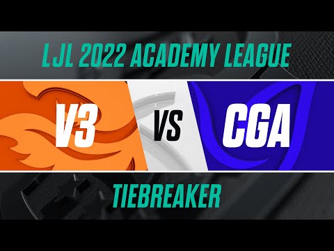 V3.A vs CGA.A｜LJL 2022 Academy League Tiebreaker