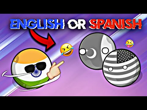 English or Spanish? Countryball Edition Funniest Moments 😂🤣