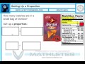 Proportionality in Calorie Calculation