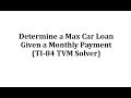 Understanding Car Loan Calculations