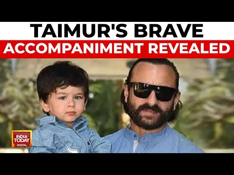 Saif Ali Khan's Stabbing: Taimur Accompanied Blood-Soaked Father To Hospital | India Today
