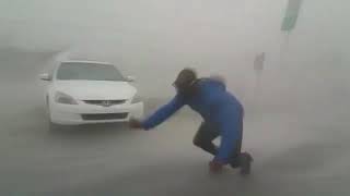 Hurricane Irma in Miami, Florida..