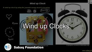 Wind up Clocks
