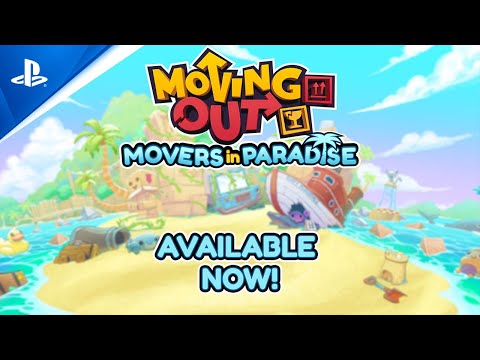 Moving Out: Movers in Paradise - Launch Trailer | PS4