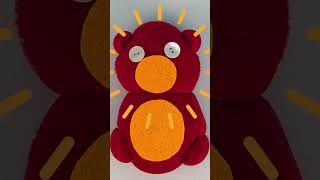 Spongey Boba Bear! CoComelon Crafts 🧽🧸 #jj #cocomelon #bobabear #crafts #kidscrafts