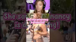 She says pregnancy is "disgusting" #childfree #women #dating #pearl