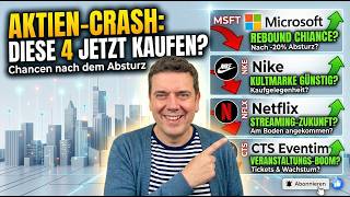 4 Aktien nach dem Absturz kaufen wie ein Irrer: In der Krise gibt es gewaltige Chancen!
