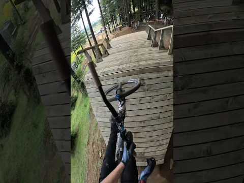 This course was so fun to ride ✌️ #mtb #mountainbike #biker #slopestyle