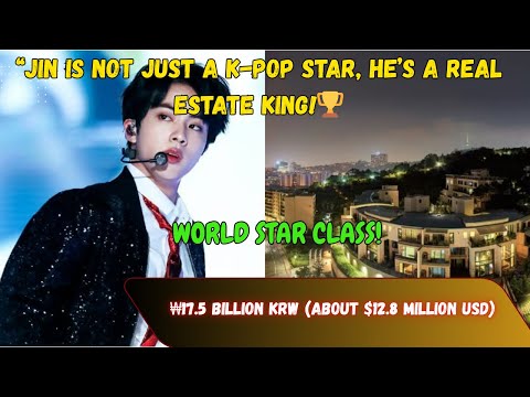 BTS Jin real estate king of kpop? 🏙️✨ #jin #kpop