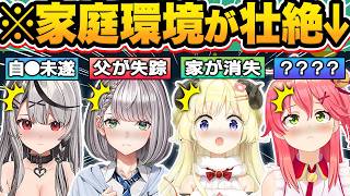 【総集編】壮絶すぎる…実はあり得ないほど過酷だったホロメンの衝撃の家庭環境18選【ホロライブ/沙花叉クロヱ/白銀ノエル/獅白ぼたん/角巻わた