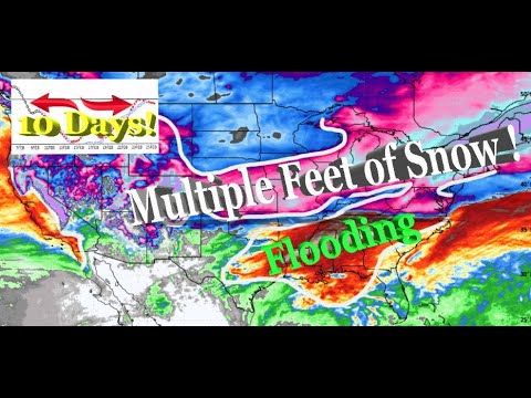 Prepare For This! A CRAZY Weather Pattern Bringing Feet Of Snow!