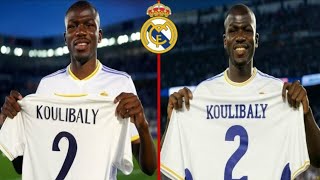 KALIDOU KOULIBALY AU REAL MADRID EN 2025 C'EST MAINTENANT FAIT - IL PORTE DÉJÀ LE MAILLOT DU REAL🔥😱