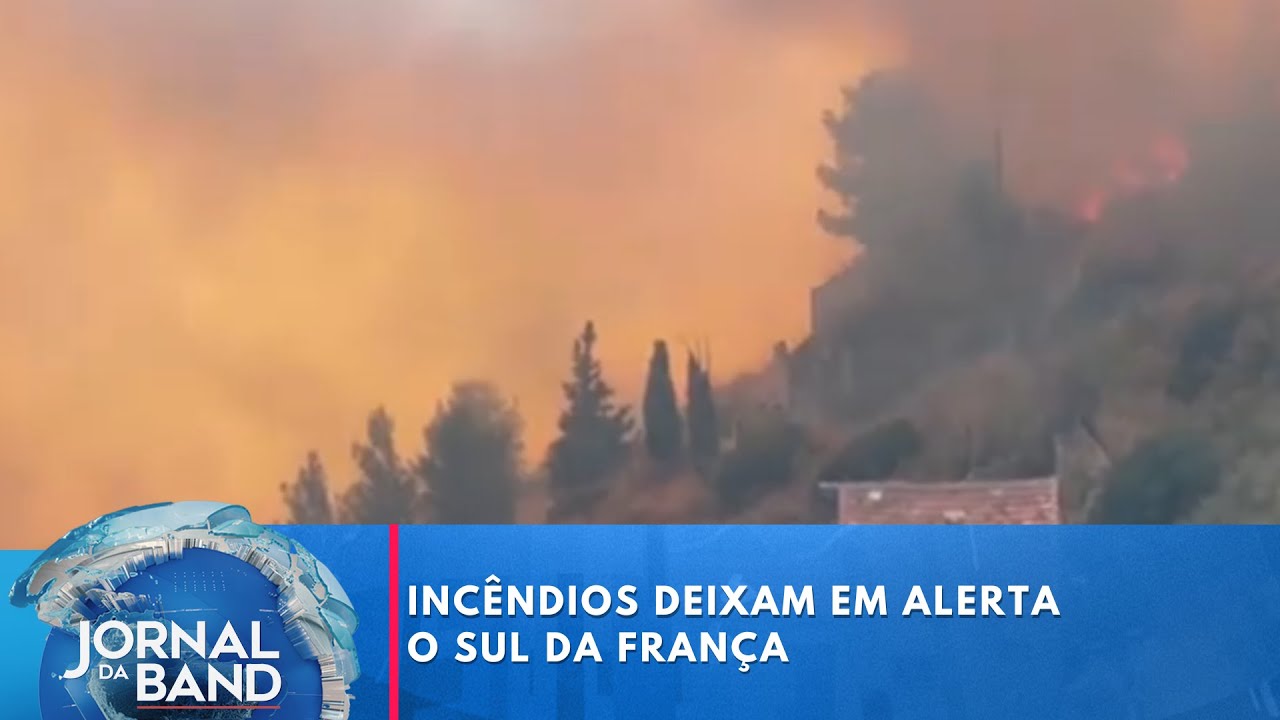 Incêndios deixam em alerta o sul da França