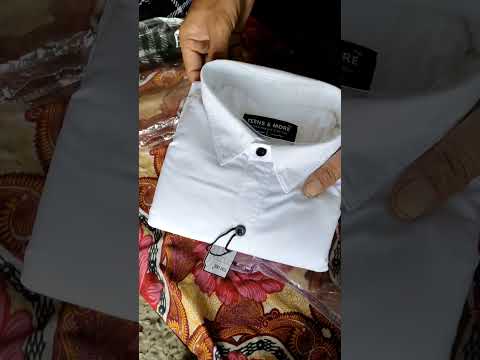 White shirt for men 😍 || Shirt for men || Shirt only ₹240 #shorts #ytshorts  #shirts