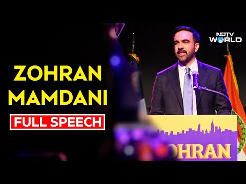 Zohran Mamdani Speech | Zohran Mamdani Wins New York Mayor Election