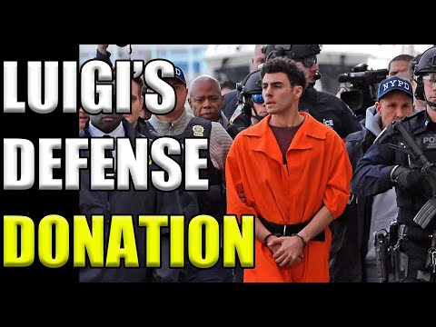 Luigi Gets MASSIVE Donation After Trump Opens Up The Death Penalty