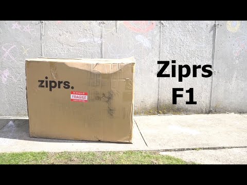 Ziprs F1 Folding Electric Bike Unboxing & Assembly