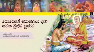 පොසොන් පොහොය දින සවස බුද්ධ පූජාව