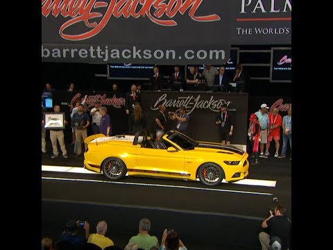 Barrett-Jackson Palm Beach - Mustang Auction for the Wounded Warrior Project