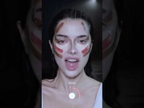 rain transition 💧BTS #transition #makeup