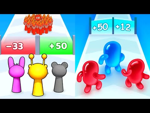 Join Blob Clash 3D Scary Run All Levels Gameplay Android✓ios✓ Ep26