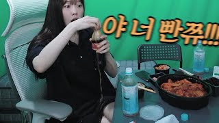 까지 다 젖은 이상흐씨...