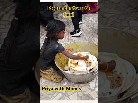 The food we waste fills someone else's stomach.Please don't waste food/ytshorts/Viralshort/#youtube