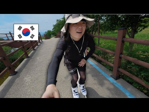Sera posible viajar en PATINES por Corea 😂?