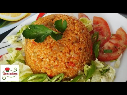 البرغل التركي الصحي مثل المطاعم في ربع ساعة