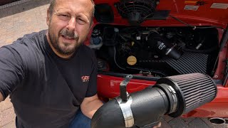 K&N Induction kit Vs Stock airbox on a Porsche 911 LOSS or GAINS?