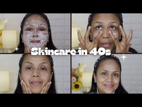 How I Layer Skincare Products In My 40s | 10 Mins Skincare Routine | Shalini Srivastava