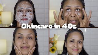 How I Layer Skincare Products In My 40s | 10 Mins Skincare Routine | Shalini Srivastava