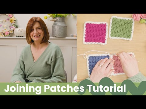 How to Join Crochet Patches | Country Cottage CAL | Hobbycraft