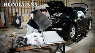 過走行21万km以上のNSXの冷却パーツを一気に新品に変えてみた結果...