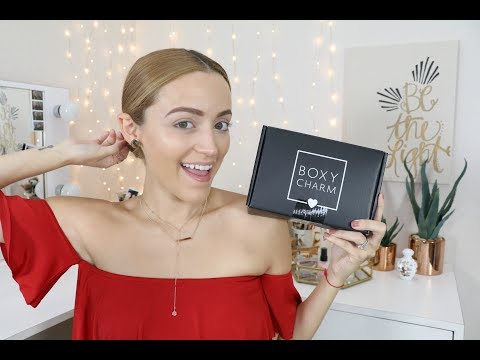 August Boxycharm Unboxing | 2017 (Try On Style)