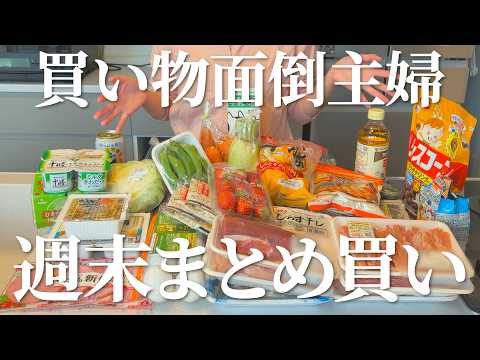 【晩ご飯作り】買い物面倒主婦が買いだめして仕分けして晩ご飯作った