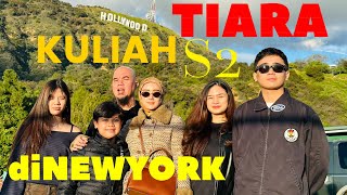 TIARA AMBIL S2 DI NEWYORK UNIVERSITY, AYAH BUNDA ADIK ADIK ANTAR KE LA