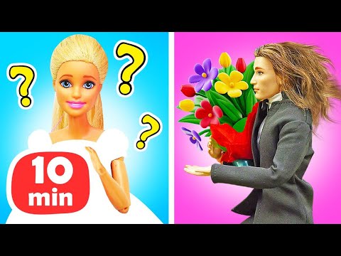 Cosa succede quando Ken va a vivere con Barbie? 👩‍❤️‍💋‍👨 Giochi con le bambole Barbie per bambine