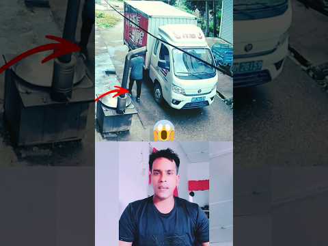One small mistake, and the pickup rolled straight into the pit!😭🙆‍♂️ #shorts #shortfeed #shortvideo