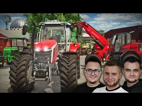 ŻNIWA Z POKOSU!? 😱ZWOZIMY BELKI, PRASOWANIE & WYWÓZ OBORNIKA ✅ "od Zera do Farmera" #42 [FS25] | MST