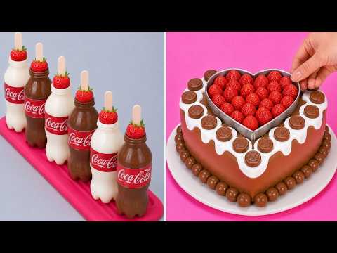 Easy & Yummy Sweet Chocolate Cake For Party | Fancy Chocolate Cake Decorating Recipes