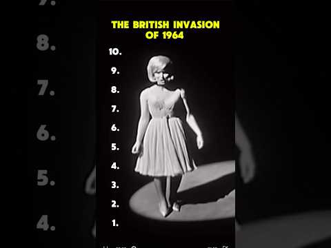 The british invasion of 1964