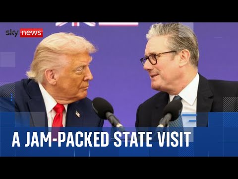 Handshakes, Mandelson and other things you might have missed from Trump's visit