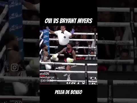 Ovi vs Bryant Myers pelea de boxeo #reparto #musica #boxeo #reggaeton