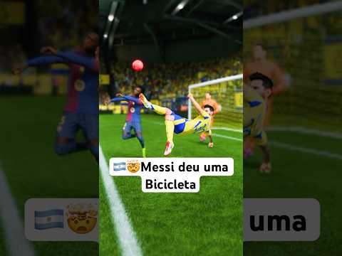 🇦🇷🤯Messi deu uma Bicicleta