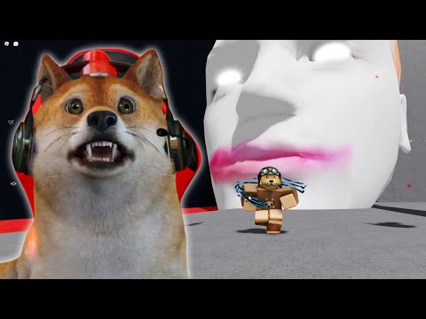 KABUR DARI KEJARAN KEPALA SEREM!! - Roblox Indonesia
